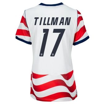Billige Fotballdrakt Forente stater Malik Tillman #17 Replika Hjemmedrakt Dame VM 2026 Kortermet